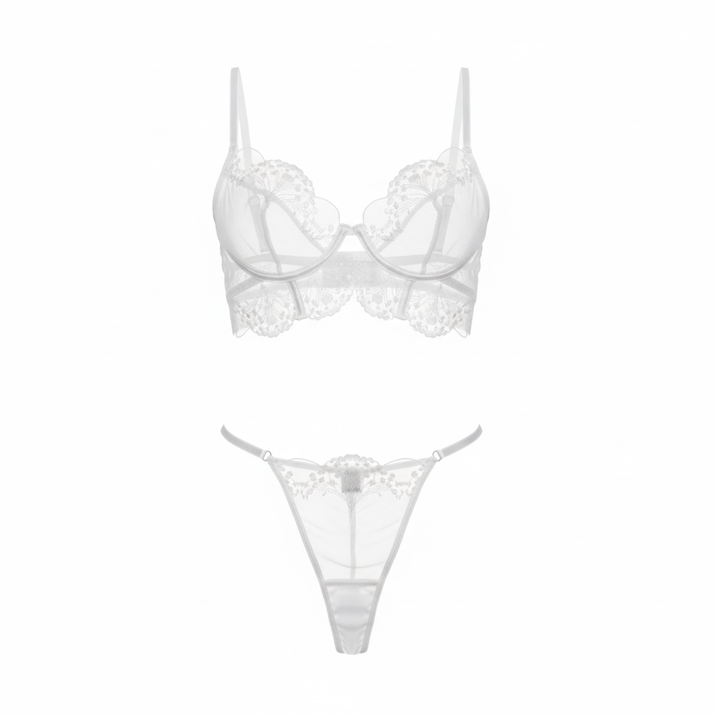 Pia Marie lingerie set in white