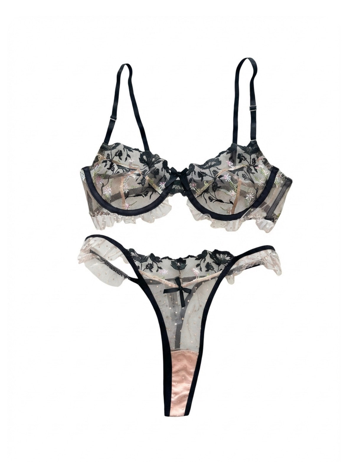 Lara Petal lingerie set